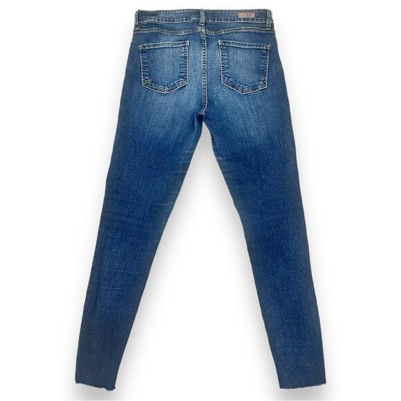 Kut - High Rise Fab Ab Ankle Skinny Jeans with Raw Hem - Picture 14 of 14